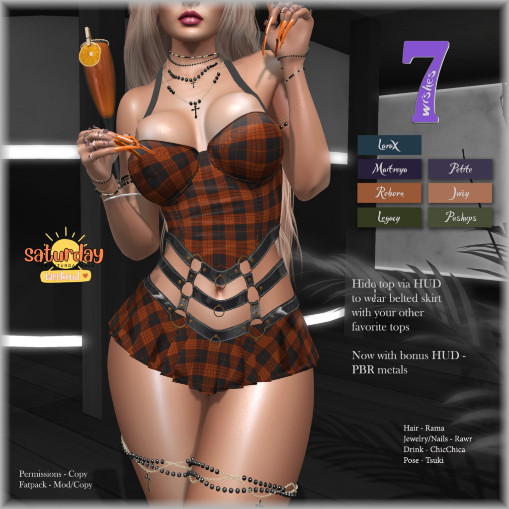 Larkin Dress - Legacy/Maitreya/Reborn/+mods	&lt;a href=&quot;http://maps.secondlife.com/secondlife/Leather%20and%20Lace/227/95/2201&quot; target=&quot;_blank&quot;&gt;Teleport&lt;/a&gt;