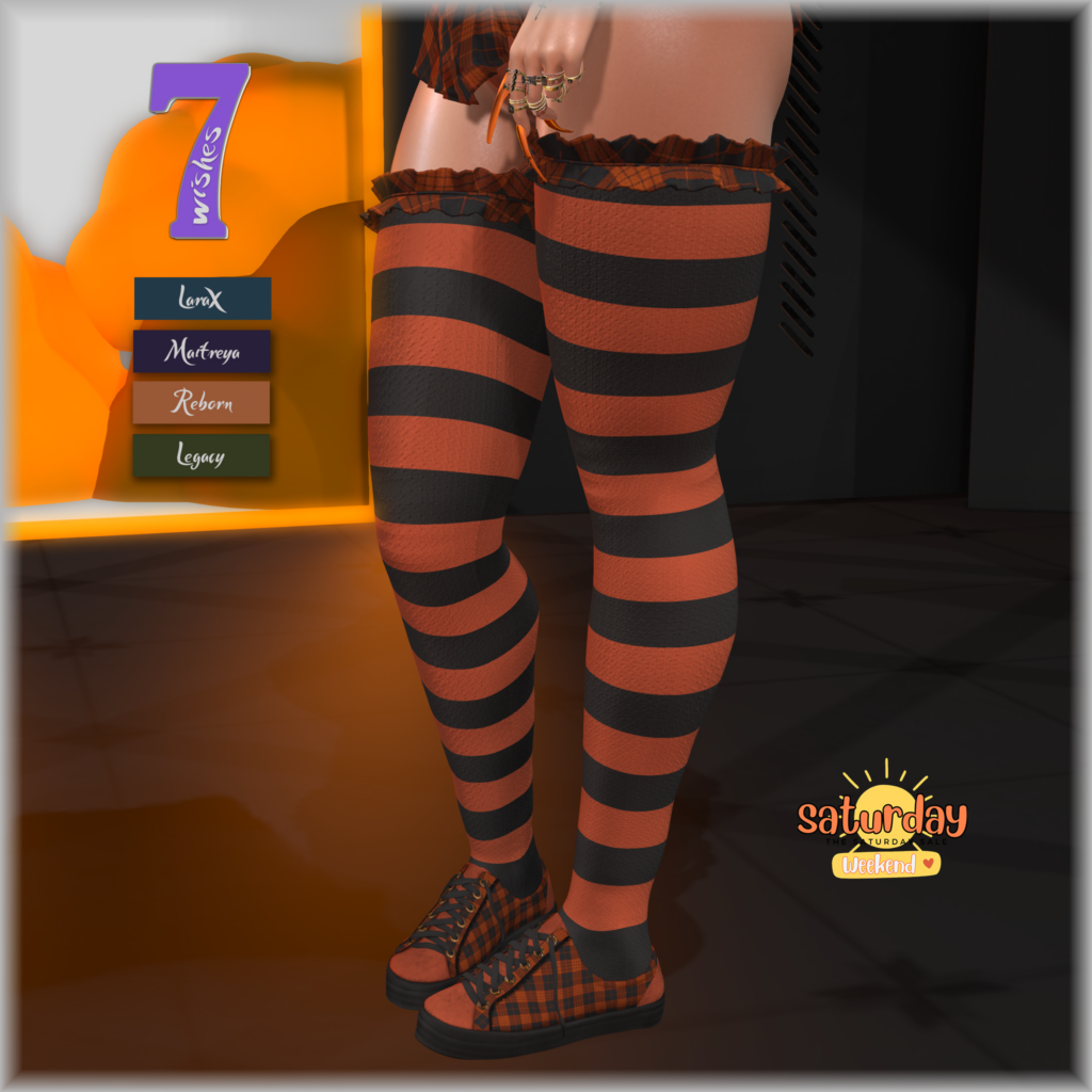 Bobbie Sneaks &amp; Socks - Legacy/Maitreya/Reborn/+mods	&lt;a href=&quot;http://maps.secondlife.com/secondlife/Leather%20and%20Lace/227/95/2201&quot; target=&quot;_blank&quot;&gt;Teleport&lt;/a&gt;