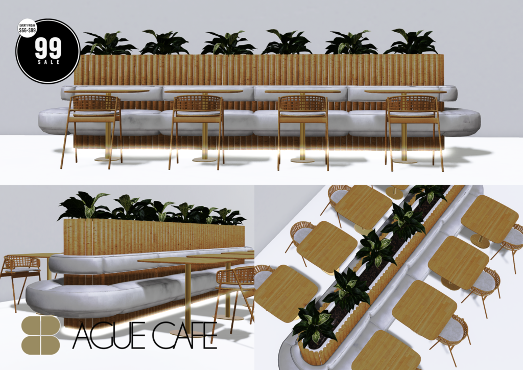 Ague Cafe Set	&lt;a href=&quot;http://maps.secondlife.com/secondlife/Spellbound%20Manor/139/128/1989&quot; target=&quot;_blank&quot;&gt;Teleport&lt;/a&gt;