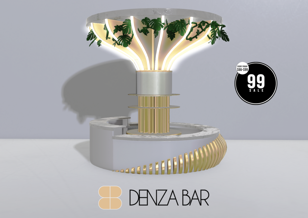Denza Bar	&lt;a href=&quot;http://maps.secondlife.com/secondlife/Spellbound%20Manor/152/129/1989&quot; target=&quot;_blank&quot;&gt;Teleport&lt;/a&gt;