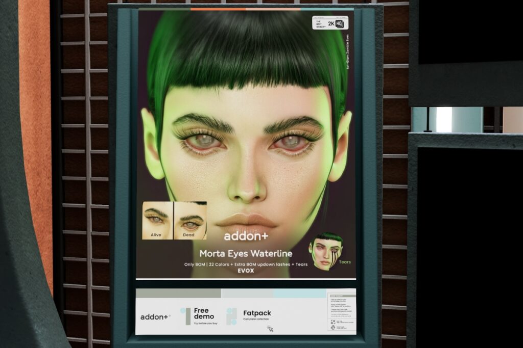 Morta Waterline Cosmetics - EvoX, L$320 FP