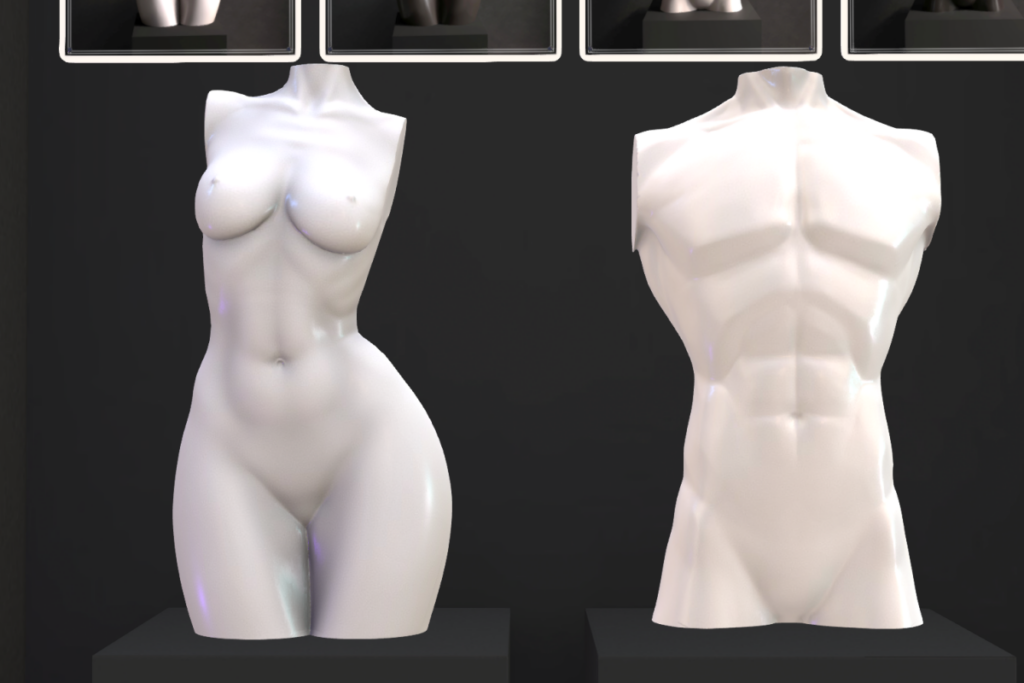 Sculptures, L$399 each/L$899 each FP