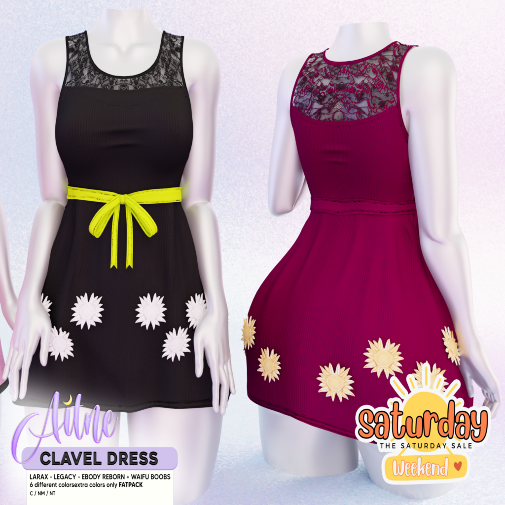 Clavel Dress - Legacy/MaitreyaX/Reborn/+mods	&lt;a href=&quot;http://maps.secondlife.com/secondlife/Pegasus%20Cove/51/58/1057&quot; target=&quot;_blank&quot;&gt;Teleport&lt;/a&gt;