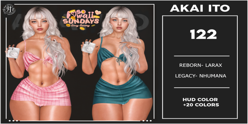 122 Outfit - Legacy/MaitreyaX/Nhumana/Reborn	&lt;a href=&quot;http://maps.secondlife.com/secondlife/Woodland%20Realm/67/35/21&quot; target=&quot;_blank&quot;&gt;Teleport&lt;/a&gt;