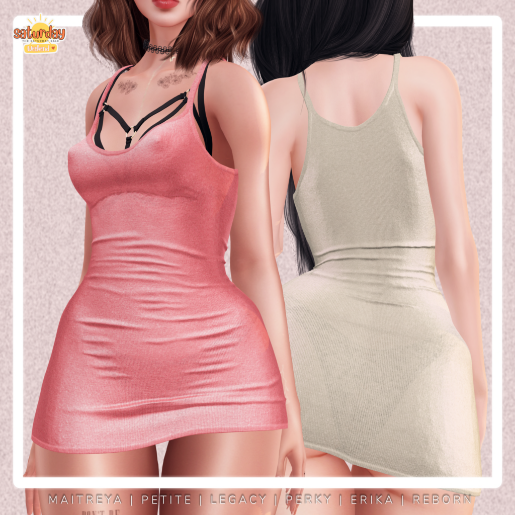 Eku Dress - Erika/Legacy/Maitreya/Reborn/+mods	&lt;a href=&quot;http://maps.secondlife.com/secondlife/Aleutia/74/167/2&quot; target=&quot;_blank&quot;&gt;Teleport&lt;/a&gt;