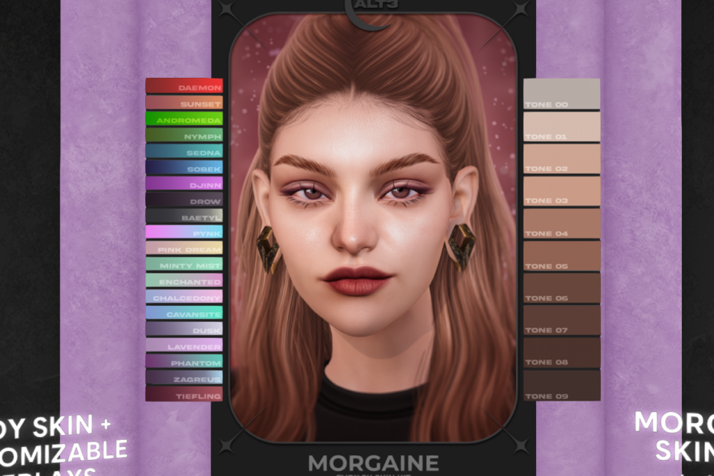 Morgaine Skin - Evo X, L$550 each/L$2800 FP