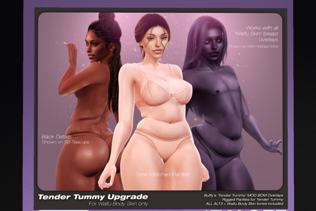Tender Tummy Upgrade - BOM Tender Tummy, L$200