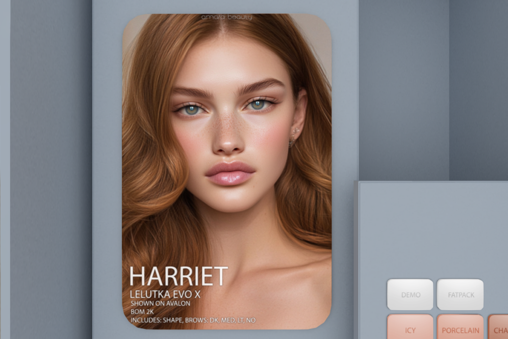Harriet Skin - EvoX, L$849 each/L$2999 FP