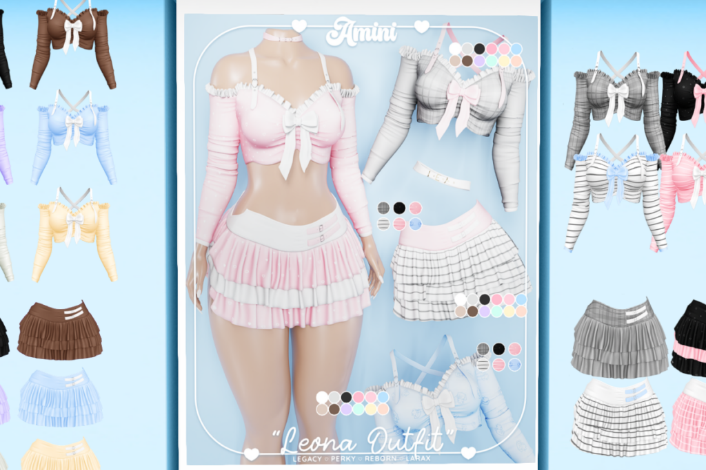 Leona Set - Legacy/Maitreya/Reborn/+mods, L$199-L$299 each/L$1650-L$2999 each FP