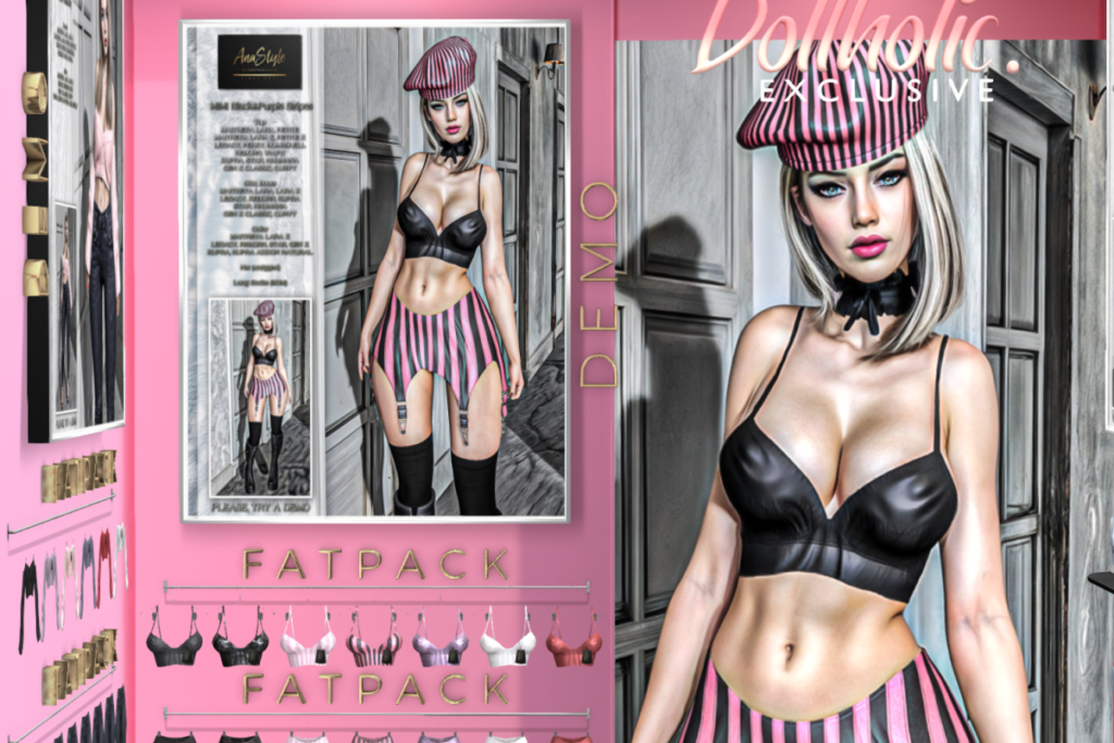 Mimi Top, Skirt, &amp; Hat - see ad for fits, L$150-L$199 each/L$730-L$975 each FP