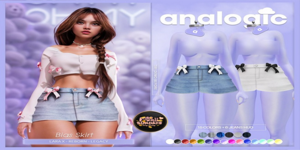 Bias Skirt - Legacy/MaitreyaX/Reborn	&lt;a href=&quot;http://maps.secondlife.com/secondlife/Bliss%20Kingdom/64/160/2001&quot; target=&quot;_blank&quot;&gt;Teleport&lt;/a&gt;
