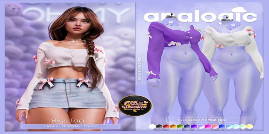 Bias Top - Legacy/MaitreyaX/Reborn	&lt;a href=&quot;http://maps.secondlife.com/secondlife/Bliss%20Kingdom/64/160/2001&quot; target=&quot;_blank&quot;&gt;Teleport&lt;/a&gt;