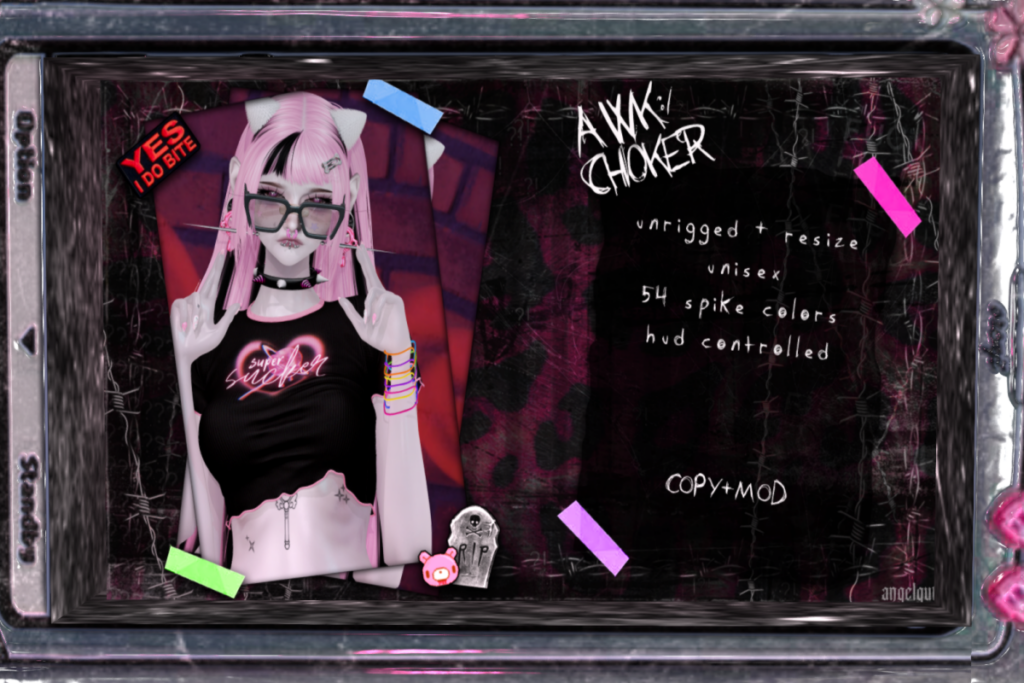 Awk Choker, L$350