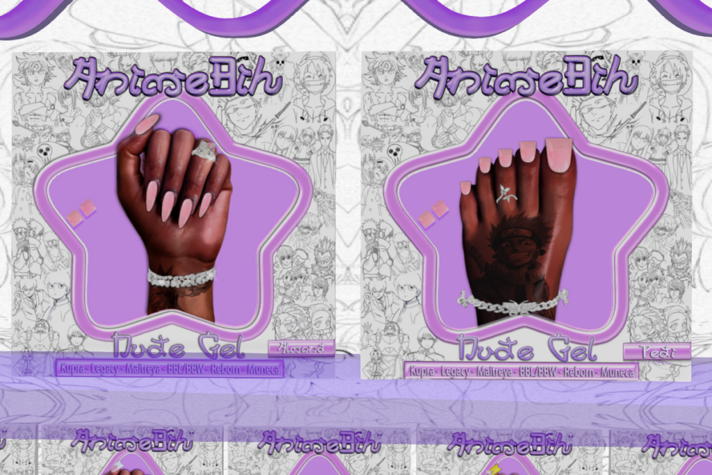 Nude Gel Set -  Inithium/Legacy/MaitreyaX/Reborn/Yentements/+mods, L$351-L$450 each