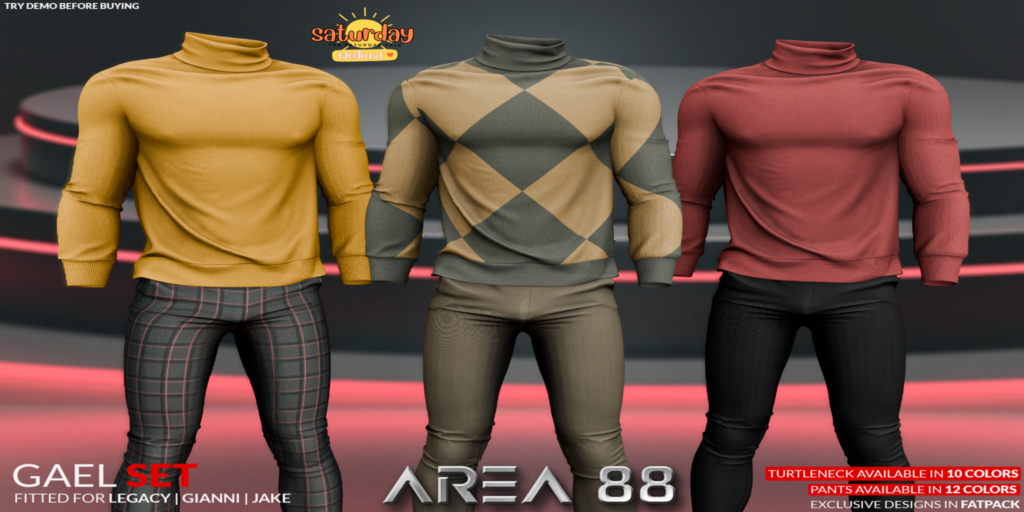 Gael Set - Gianni/Jake/Legacy	&lt;a href=&quot;http://maps.secondlife.com/secondlife/Birdcage/185/98/2802&quot; target=&quot;_blank&quot;&gt;Teleport&lt;/a&gt;
