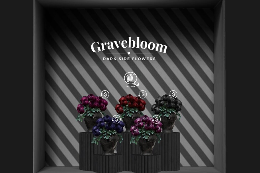 Gravebloom Flowers, L$219 each/L$499 FP