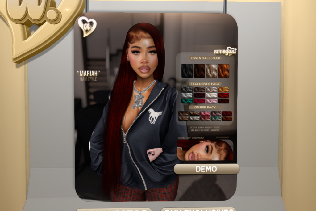Mariah Hair, $149-L$400 each/L$699 FP