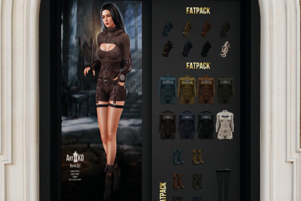 Harper Set - GenX/Legacy/MaitreyaX/Reborn/+mods, L$199-L$299 each/L$1000-L$1500 each FP