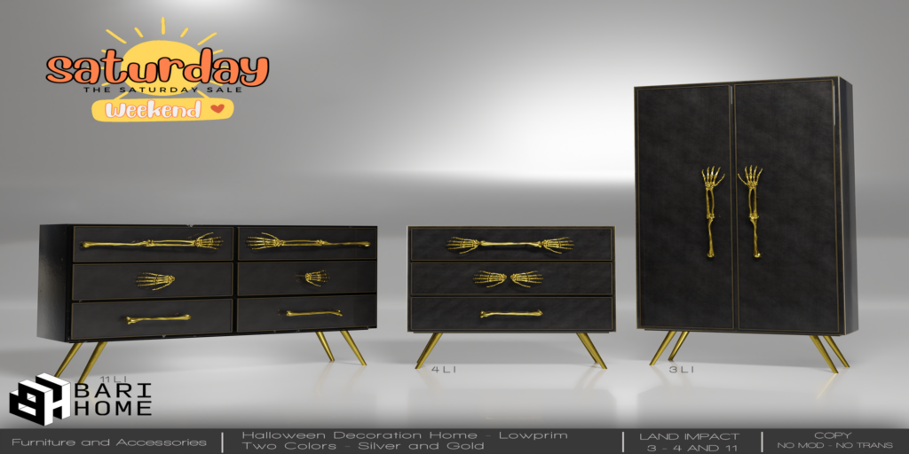 Skull Bedroom Collection Furniture Decor Set	&lt;a href=&quot;http://maps.secondlife.com/secondlife/Magic%20Sky/196/142/2022&quot; target=&quot;_blank&quot;&gt;Teleport&lt;/a&gt;
