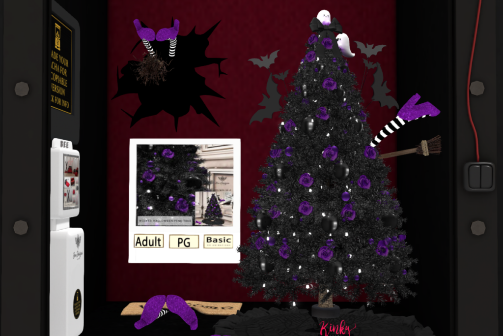 Wicked Halloween Tree, L$450-L$650 each
