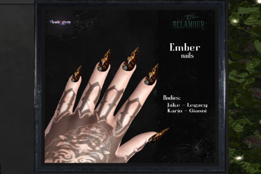 Ember Nails - Gianni/Jake/Inithium/Legacy, L$199