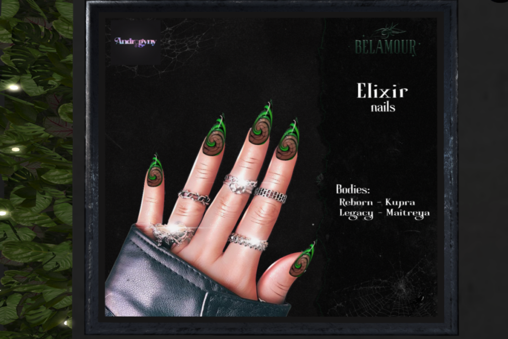 Elixir Nails - Inithium/Legacy/Maitreya/Reborn, L$199