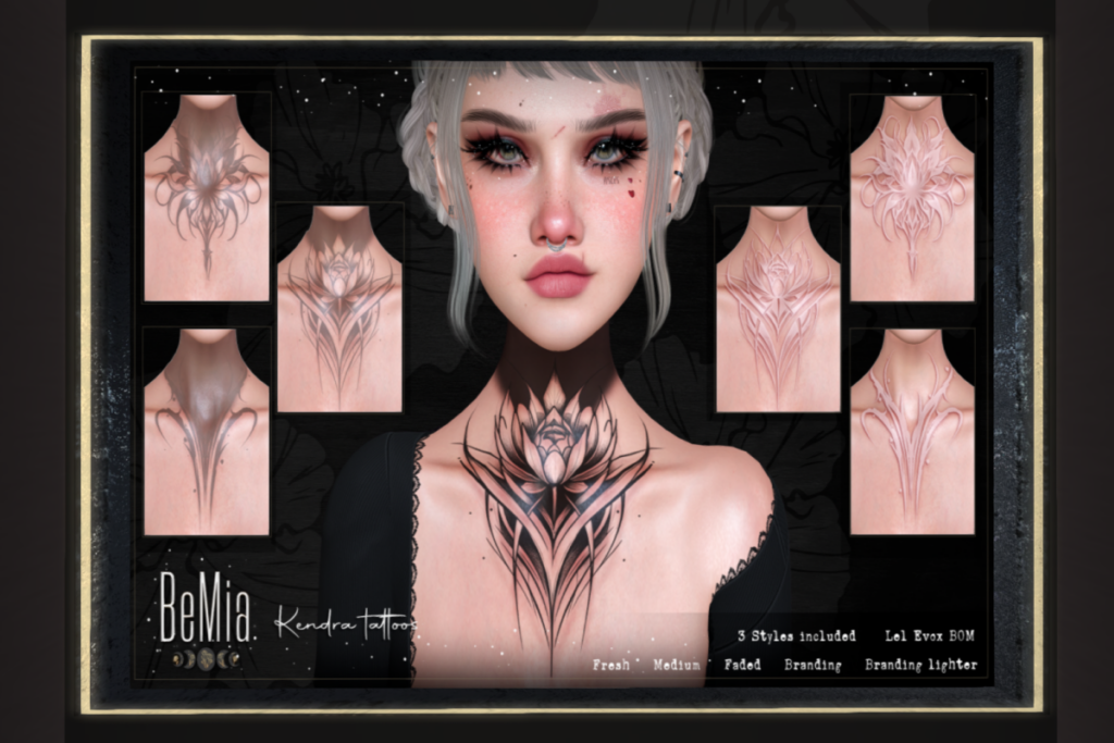 Kendra Tattoo - EvoX, L$210