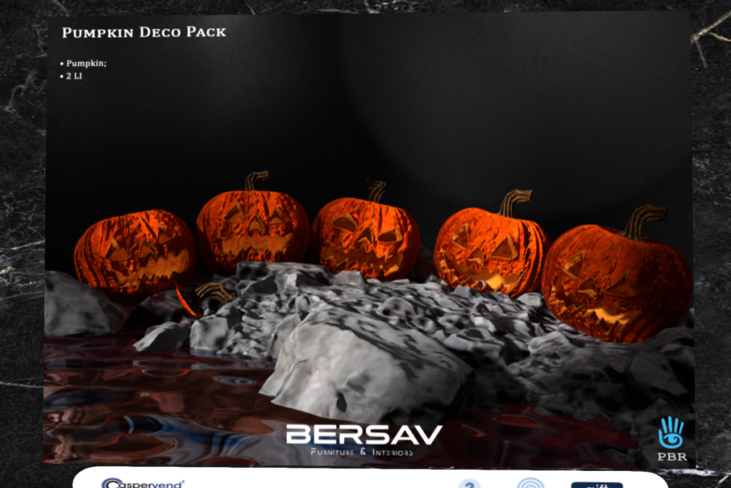 Pumpkin Decor Pack, L$225