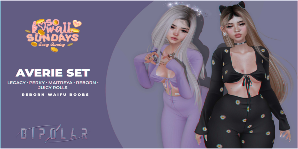 Averie Set - Legacy/Maitreya/Reborn/+mods	&lt;a href=&quot;https://maps.secondlife.com/secondlife/Dark%20Winter/190/145/1022&quot; target=&quot;_blank&quot;&gt;Teleport&lt;/a&gt;