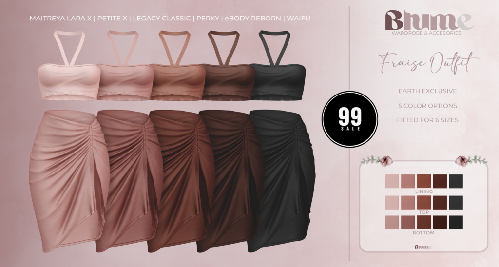 Fraise Outfit Earth - Legacy/MaitreyaX/Reborn/+mods	&lt;a href=&quot;http://maps.secondlife.com/secondlife/Bruschetta/149/41/1301&quot; target=&quot;_blank&quot;&gt;Teleport&lt;/a&gt;