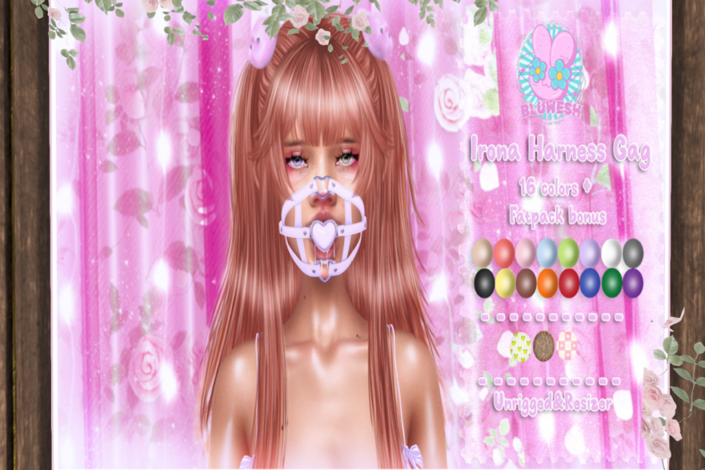 Irona Harness Gag, L$799