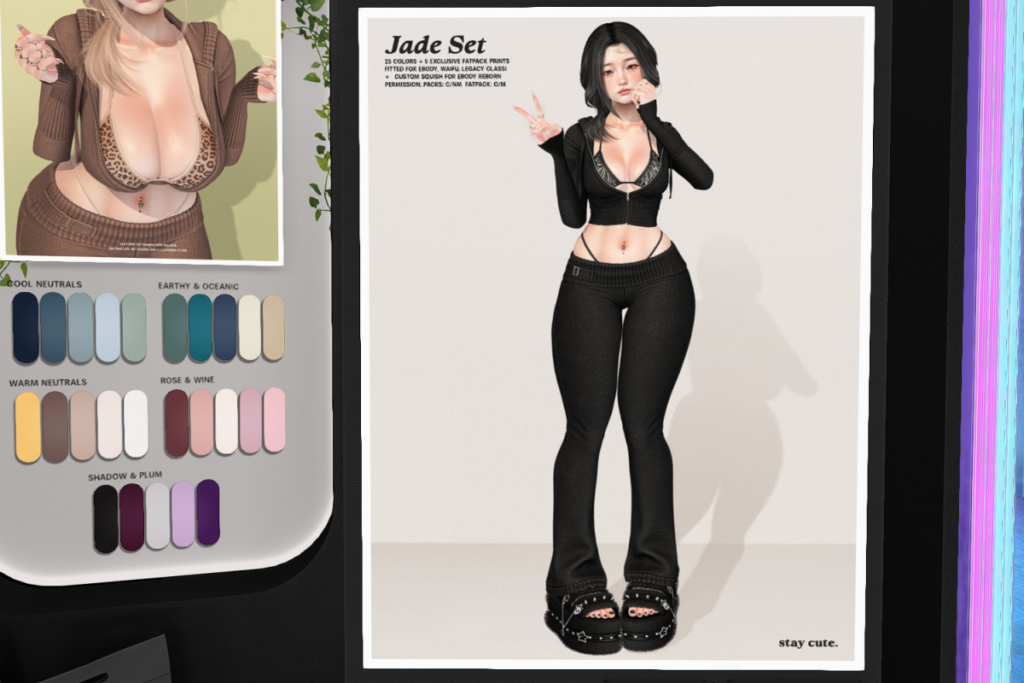 Jade Set - Legacy/Reborn/+mods, L$600 each/L$2000 FP