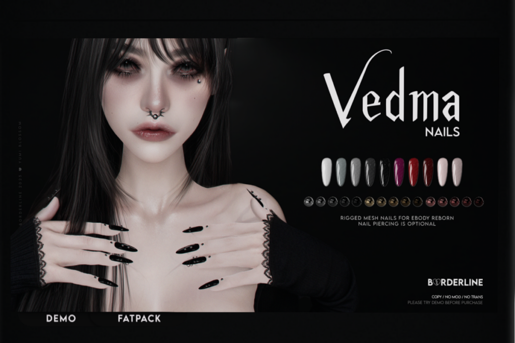 Vedma Nail Set - Reborn, L$299