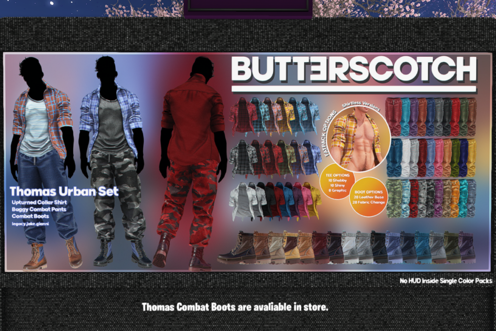 Thomas Urban Set - Gianni/Jake/Legacy	&lt;a href=&quot;http://maps.secondlife.com/secondlife/BUTTERSCOTCH/129/152/24&quot; target=&quot;_blank&quot;&gt;Teleport&lt;/a&gt;