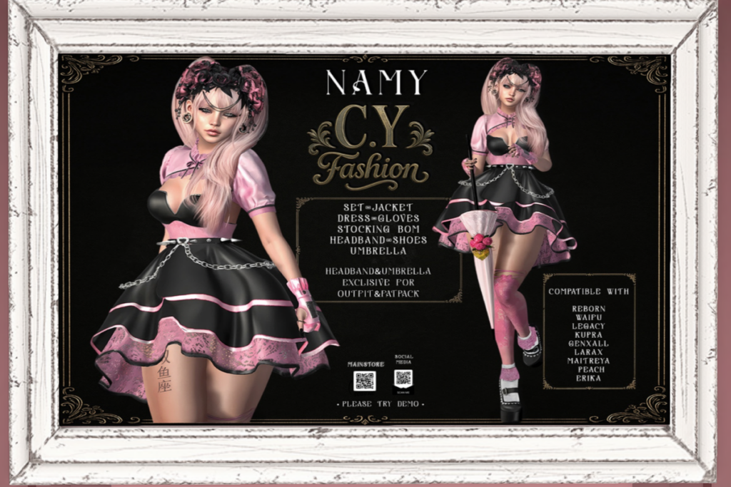 Nami Set - See ad for fits, L$189-L$270 each/L$410 FP