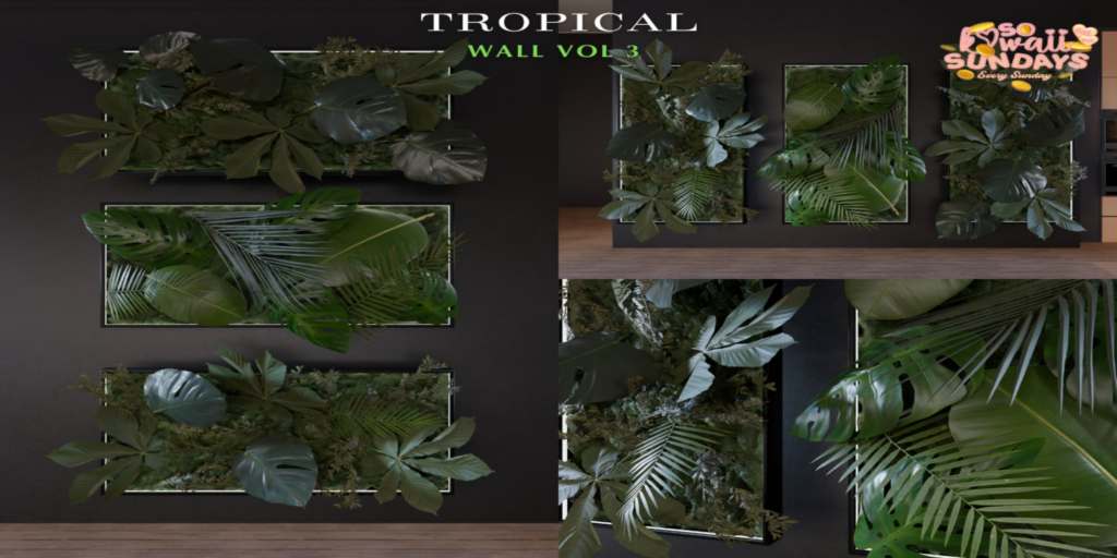 Tropical Wall Vol. 3	&lt;a href=&quot;http://maps.secondlife.com/secondlife/Canarun/241/130/24&quot; target=&quot;_blank&quot;&gt;Teleport&lt;/a&gt;