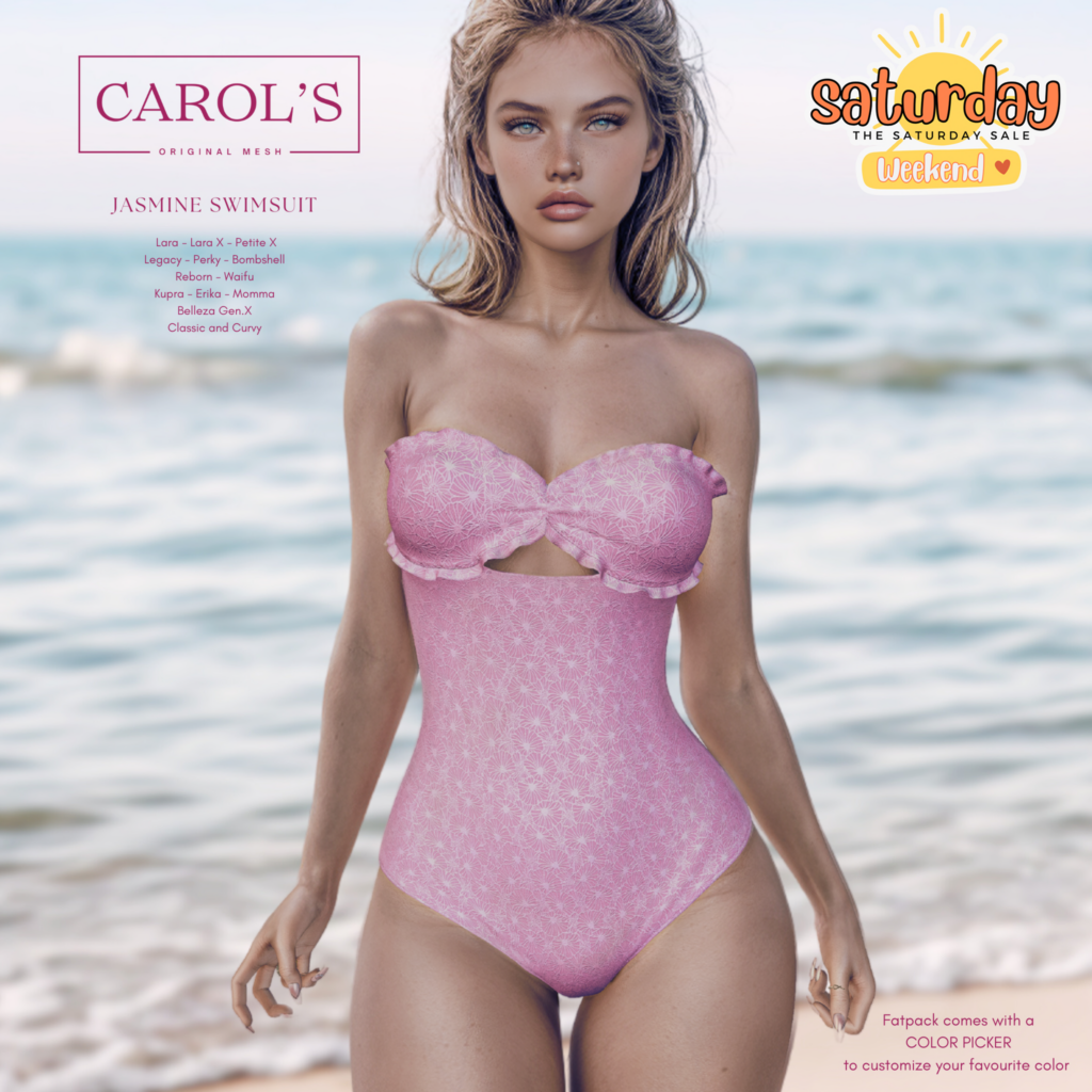 Jasmine Swimsuit - Erika/GenX/Inithium/Legacy/Maitreya/Persephone/Reborn/+mods	&lt;a href=&quot;http://maps.secondlife.com/secondlife/Nadezhda/135/131/23&quot; target=&quot;_blank&quot;&gt;Teleport&lt;/a&gt;