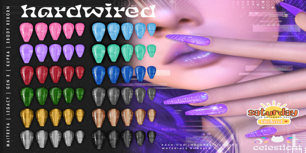 Hardwired Nails - GenX/Inithium/Legacy/MaitreyaX/Reborn	&lt;a href=&quot;http://maps.secondlife.com/secondlife/Oni/161/94/3&quot; target=&quot;_blank&quot;&gt;Teleport&lt;/a&gt;