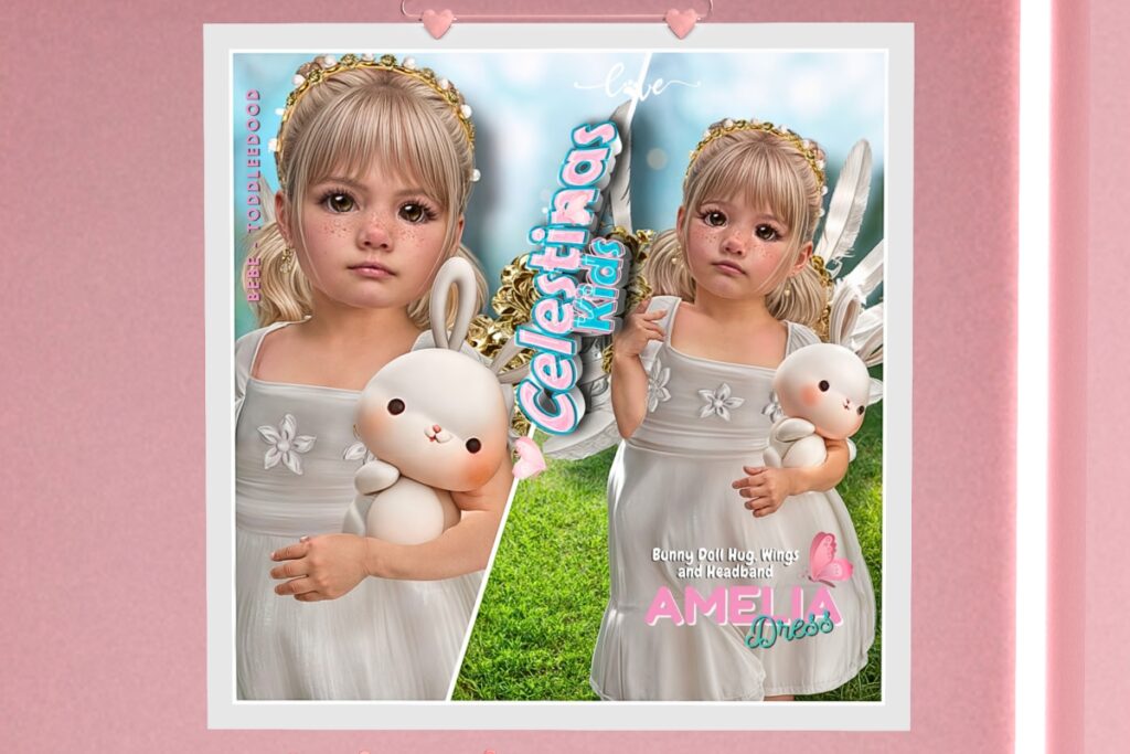 Amelia Dress - Bebe/Toodleedoo, L$60 each/L$450 FP