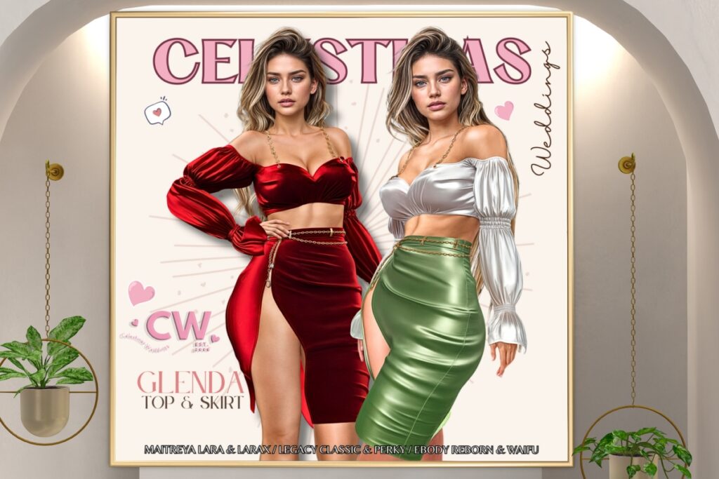 Glenda Outfit - Legacy/Maitreya/Reborn/+mods, L$125 each/L$590 each FP/L$990 MP