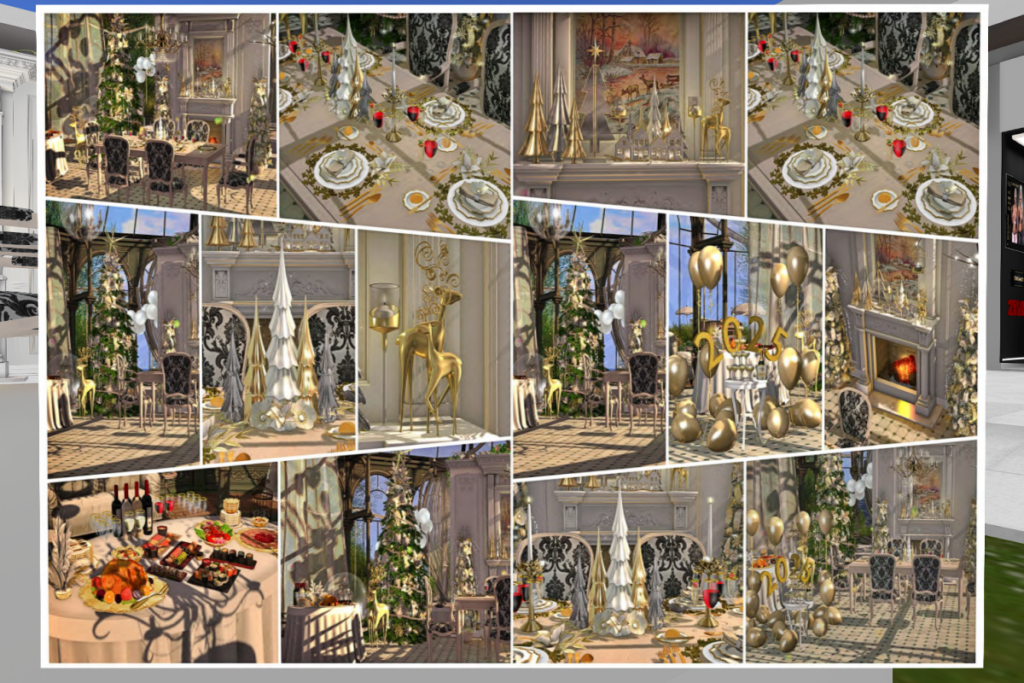 Christmas 2024 Furniture &amp; Decor Set, L$550