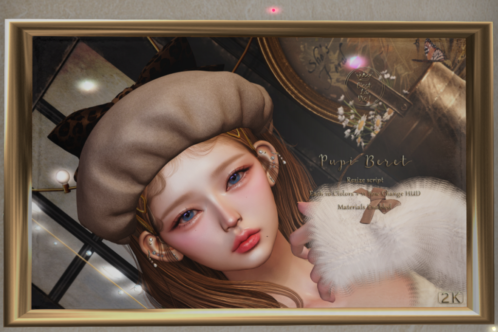 Pupi Beret, L$259 each
