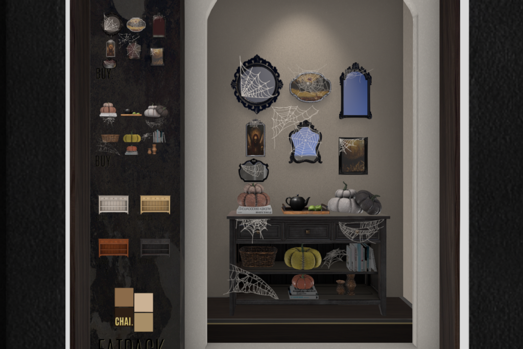 Desolate Decor, L$299-L$349 each/L$1299 FP