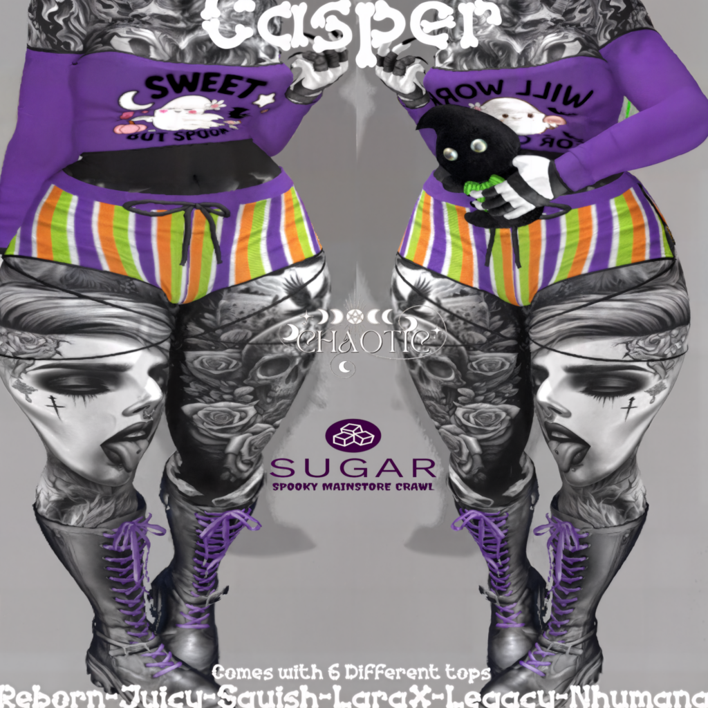 Casper - Legacy/MaitreyaX/Nhumana/Reborn/+mods, L$60	&lt;a href=&quot;http://maps.secondlife.com/secondlife/Aladona%20Island/57/62/21&quot; target=&quot;_blank&quot;&gt;Teleport&lt;/a&gt;