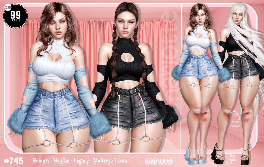Outfit #745 - Legacy/MaitreyaX/Reborn/+mods	&lt;a href=&quot;http://maps.secondlife.com/secondlife/Woodland%20Realm/31/124/29&quot; target=&quot;_blank&quot;&gt;Teleport&lt;/a&gt;