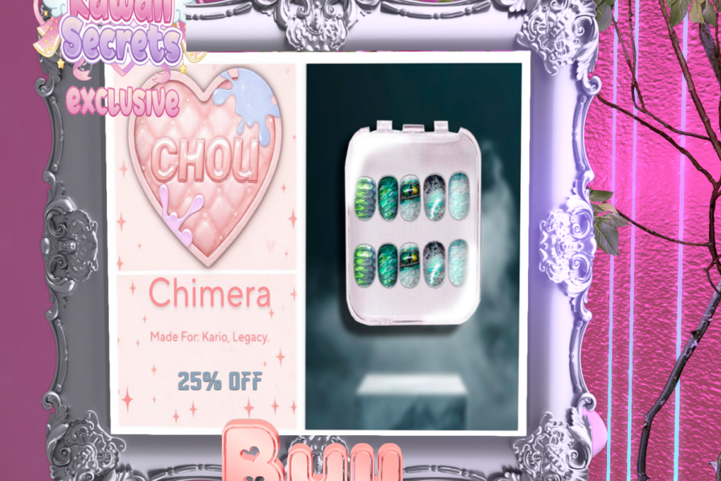 Chimera Nails - Kario/Legacy M, L$199