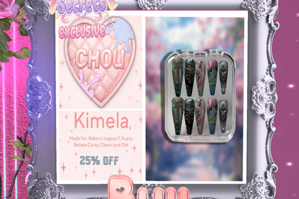 Kimela Nails - Belleza/Inithium/Legacy F/Reborn, L$199