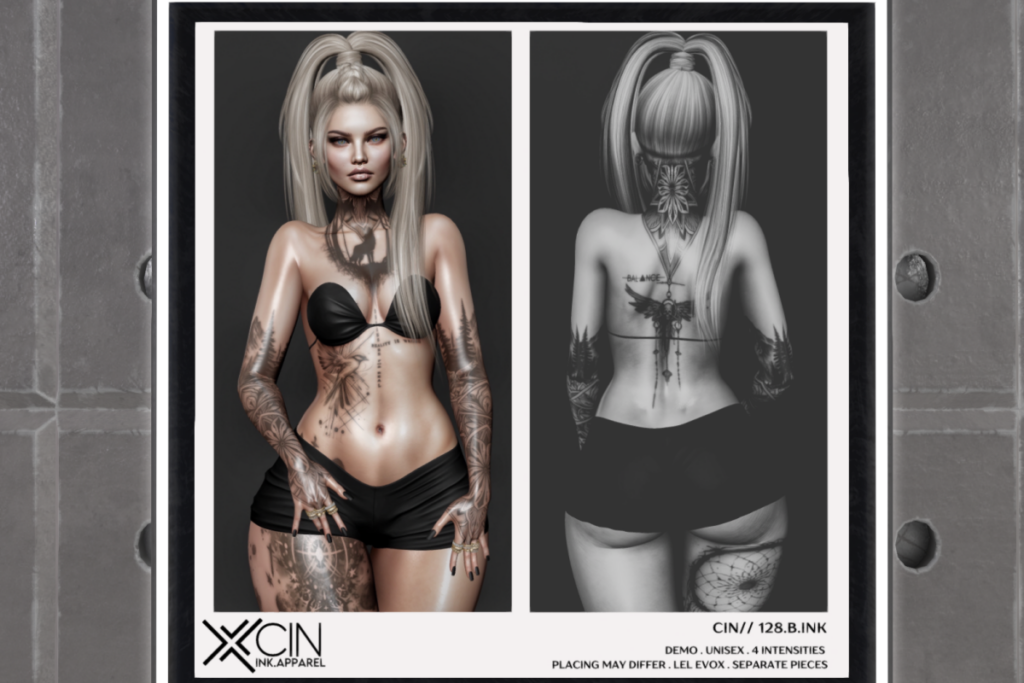 #128.B.Ink - EvoX/Swallow Gauged, L$399