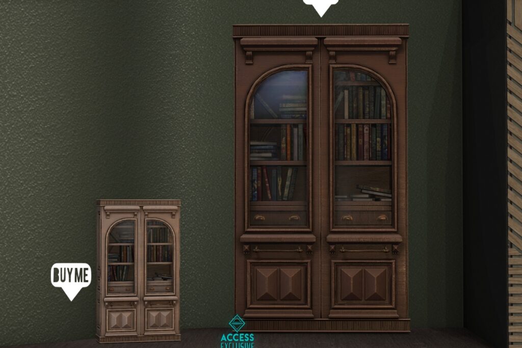 Maine Bookcase, L$325 each