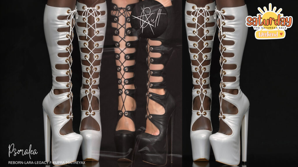 Psoralea Boots - Inithium/Legacy/Maitreya/Reborn/+mods	&lt;a href=&quot;http://maps.secondlife.com/secondlife/Cult%20Coven/129/75/33&quot; target=&quot;_blank&quot;&gt;Teleport&lt;/a&gt;